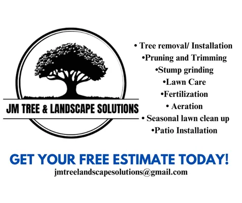 JM Tree & Landscape Solutions Logo