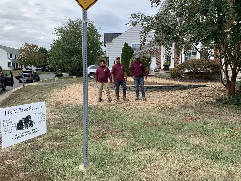 Custom landscaping services near you in Fredericksburg, VA by J&M Tree Services