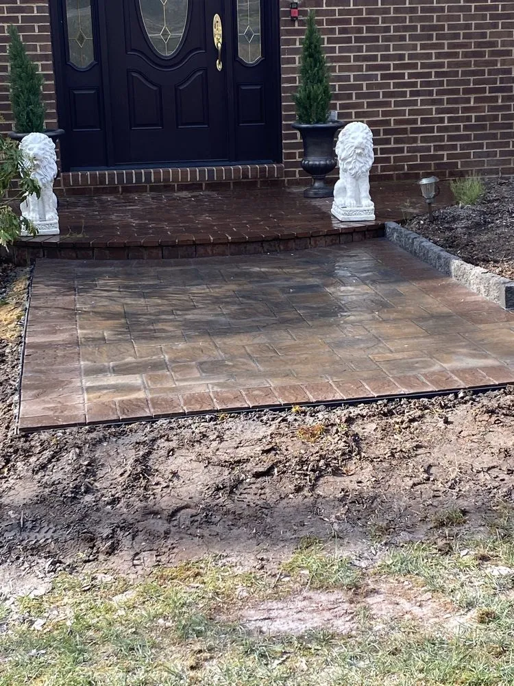 Professional landscape installation for homes across Fredericksburg, VA - J&M Tree Services