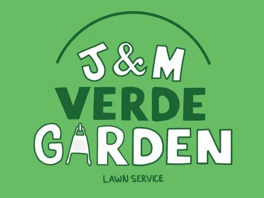 J&M Verde Garden Lawn Service Logo