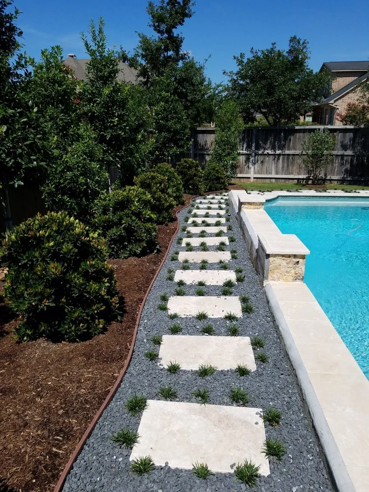 Local outdoor landscaping in Katy, TX by JMAS Landscaping