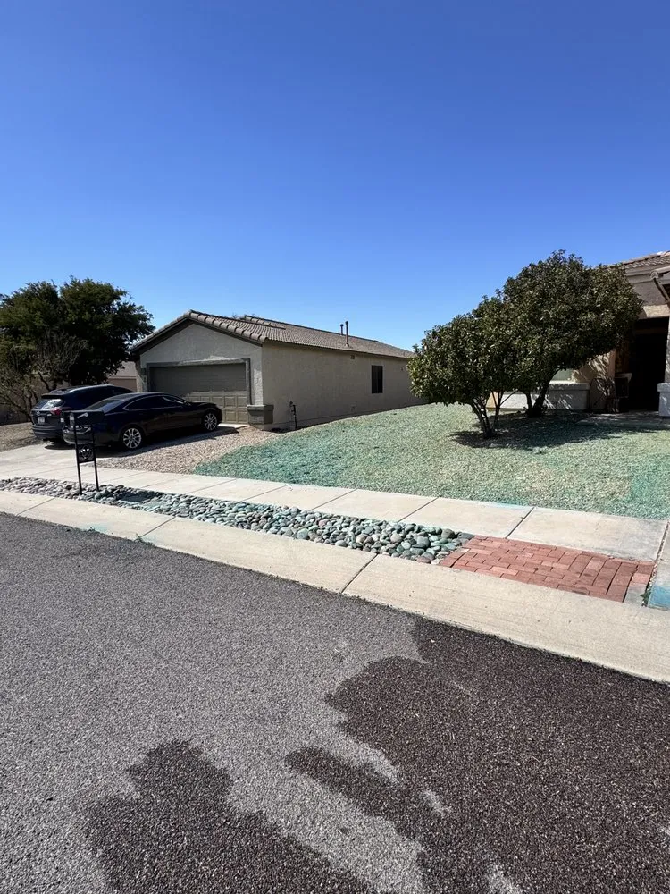 Affordable garden landscaping in Vail, AZ by JMB Contracting Tucson