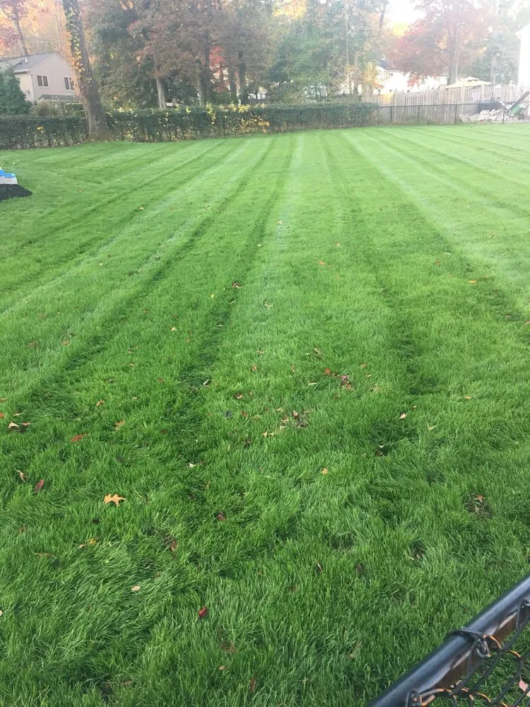 Custom residential landscaping with custom design in Whippany, NJ by JMC Landscape Contracting