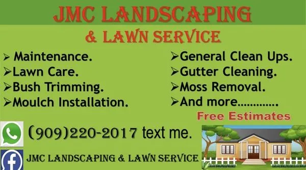 JMC Landscaping & Lawn Service Logo