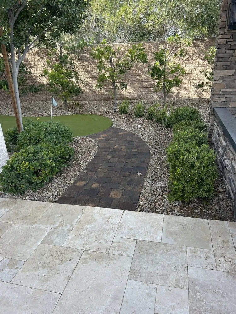 Reliable garden landscaping experts serving Las Vegas, NV - JMF Landscape and Maintenance
