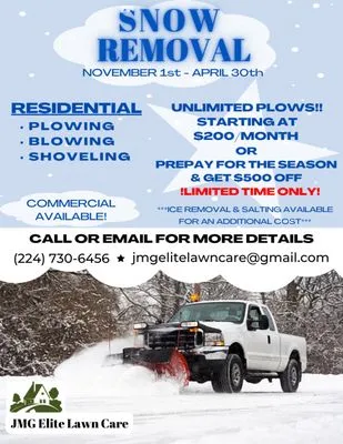 JMG Elite Lawn Care Logo