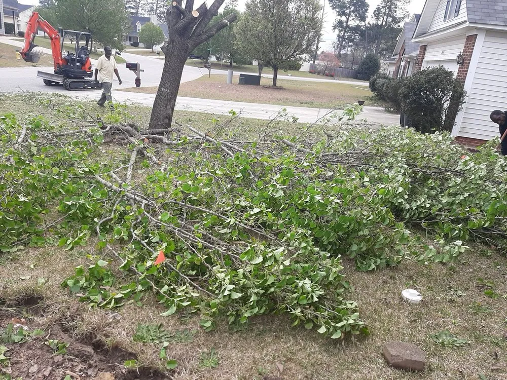 Custom landscape installation near you across Fayetteville, NC - JMJ Lawn Care and More