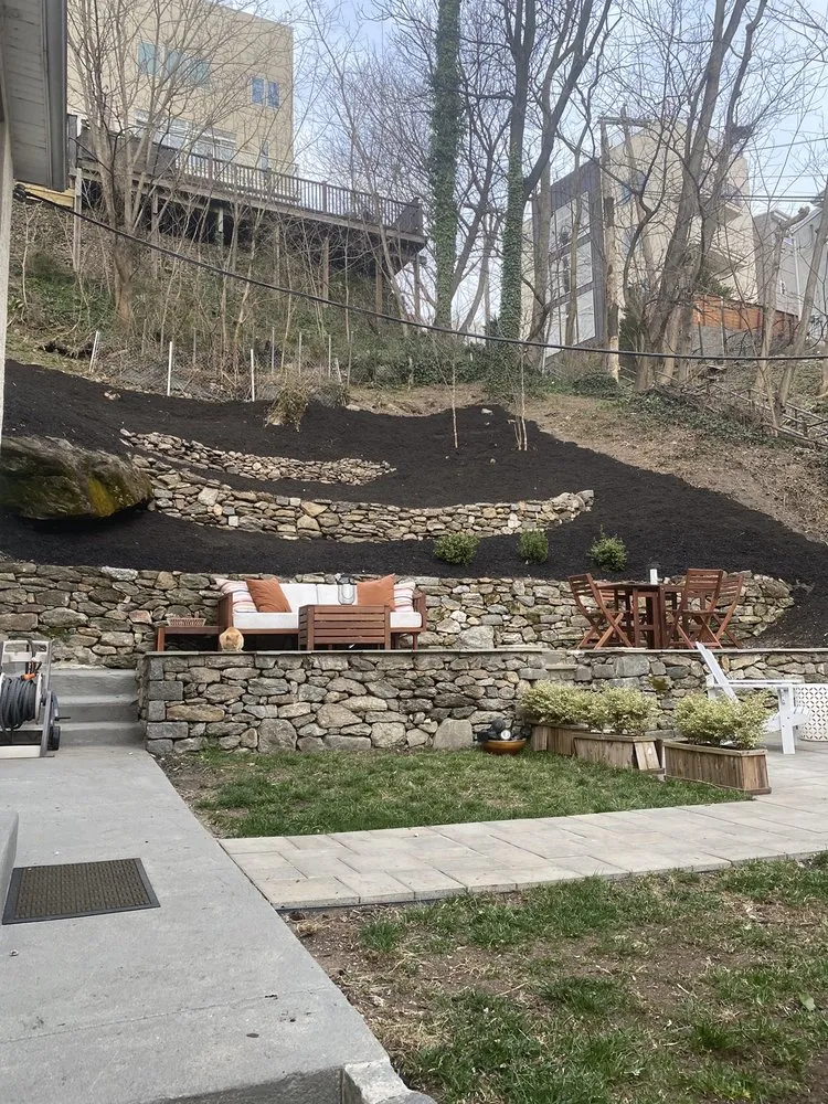 Professional lawn mowing service with custom design in Philadelphia, PA by JML Landscaping