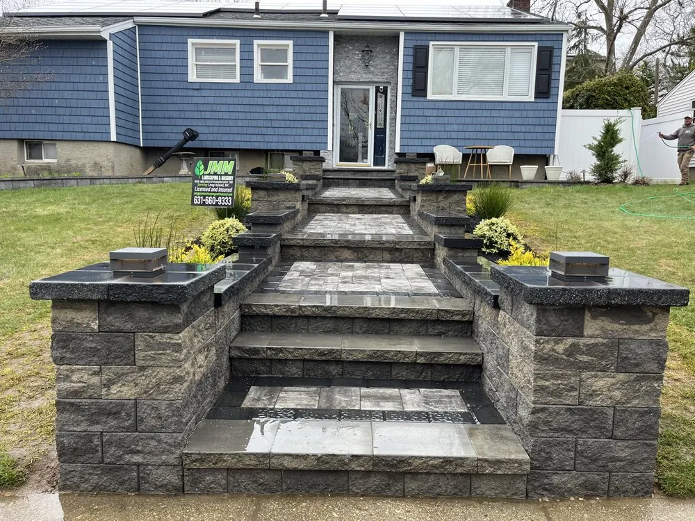 Professional yard maintenance in Moriches, NY by JMM Landscaping & Masonry