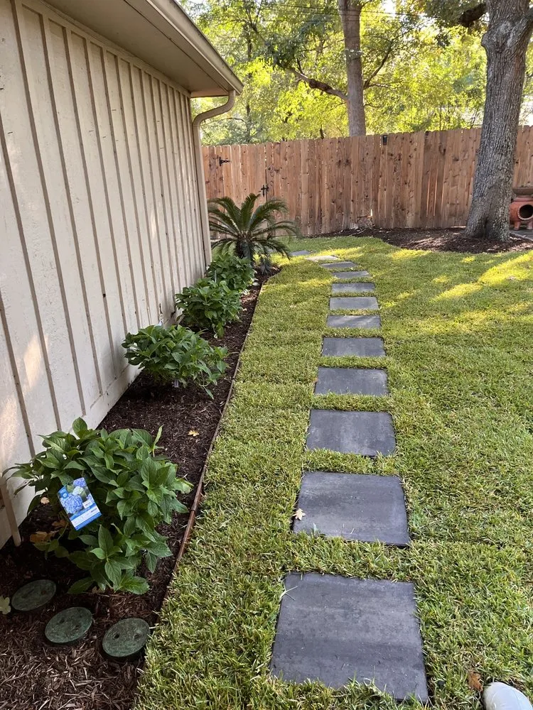 Top-rated lawn mowing service with custom design across Houston, TX - JMP Landscape