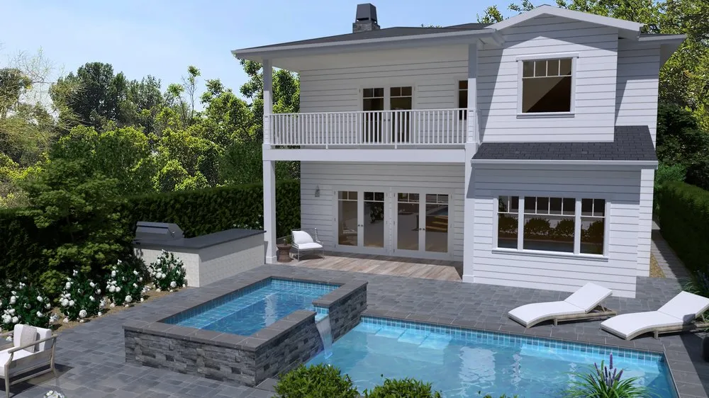 Professional lawn care service for residential properties in Beverly Hills, CA by JMS Design Associates