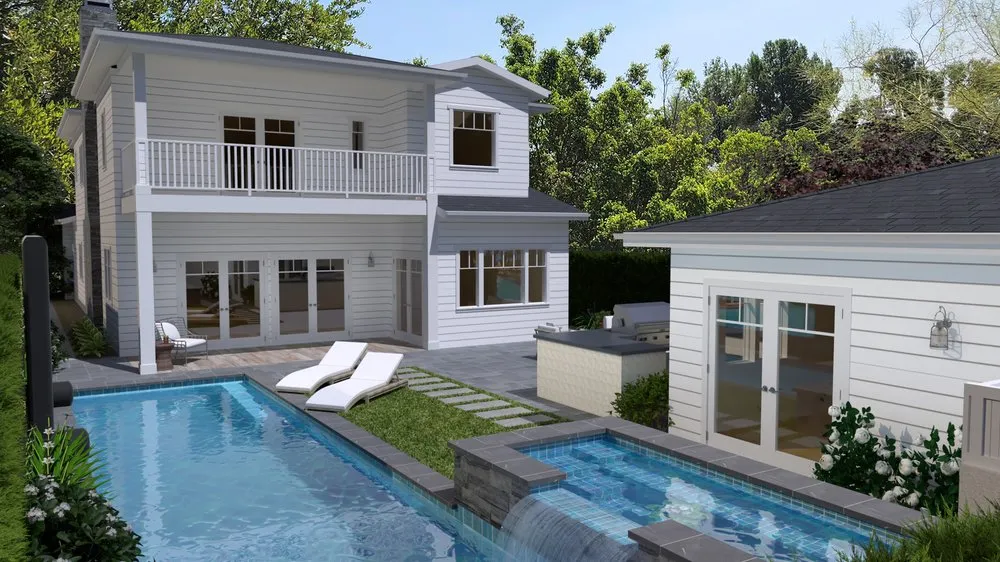 Professional landscape installation in Beverly Hills, CA - JMS Design Associates