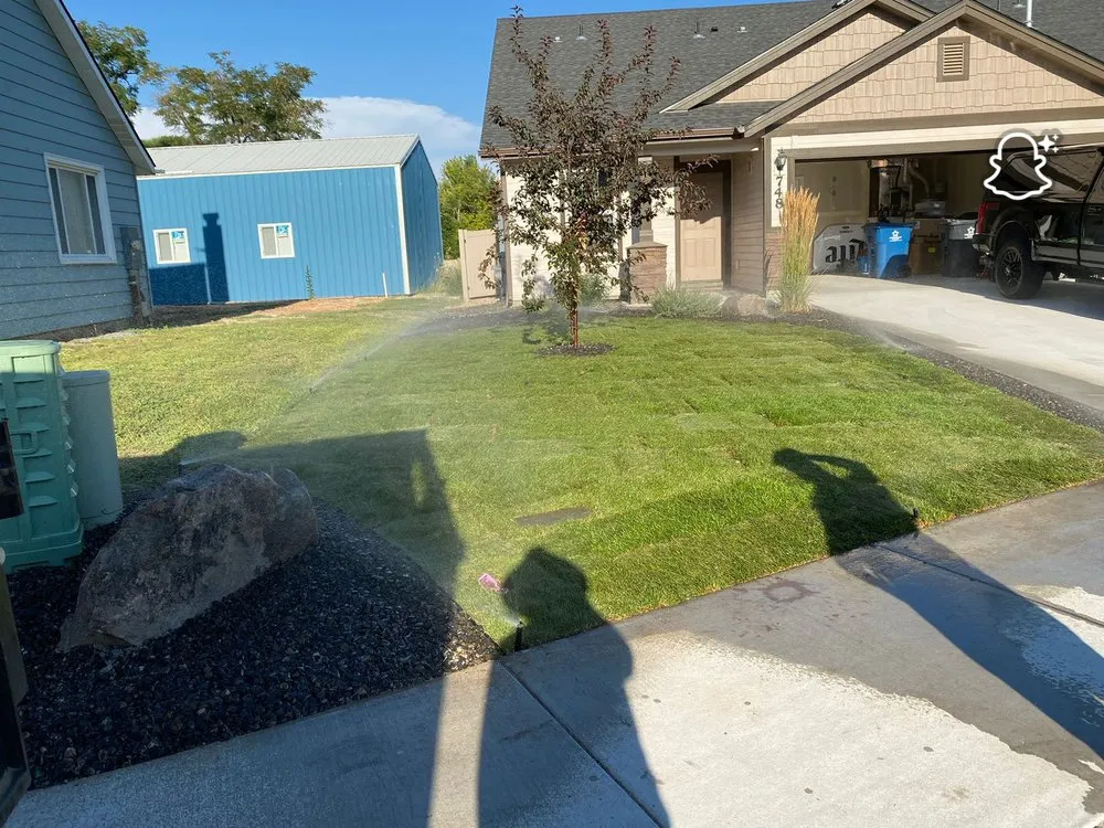 Expert garden landscaping with custom design across Caldwell, ID - JMS Landscaping