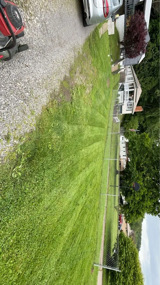 Professional garden landscaping in New Cumberland, WV by J&M’s Lawn Service