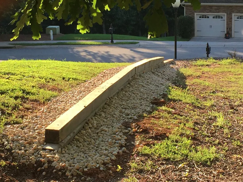 Expert yard maintenance with custom design across Cartersvlle, GA - J.M.S. Tree Removal