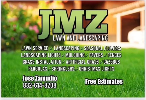 JMZ Lawn and Landscaping Logo