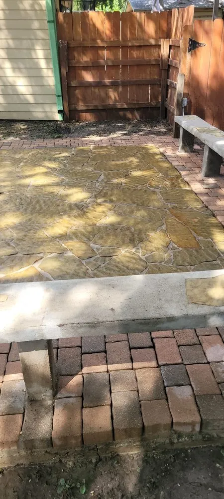 Custom residential landscaping in San Antonio, TX by JMZ Pressure Washing