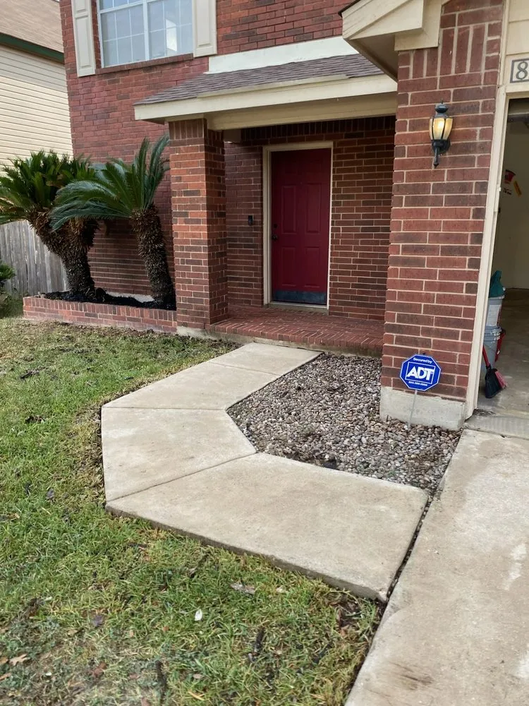 Local landscape installation with custom design across San Antonio, TX - JMZ Pressure Washing