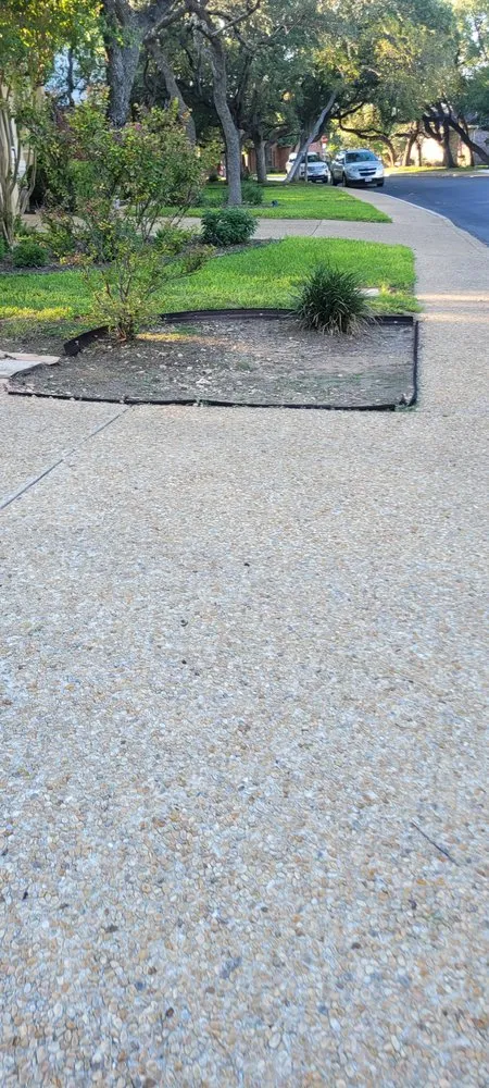 Expert garden landscaping for beautiful yards in San Antonio, TX by JMZ Pressure Washing