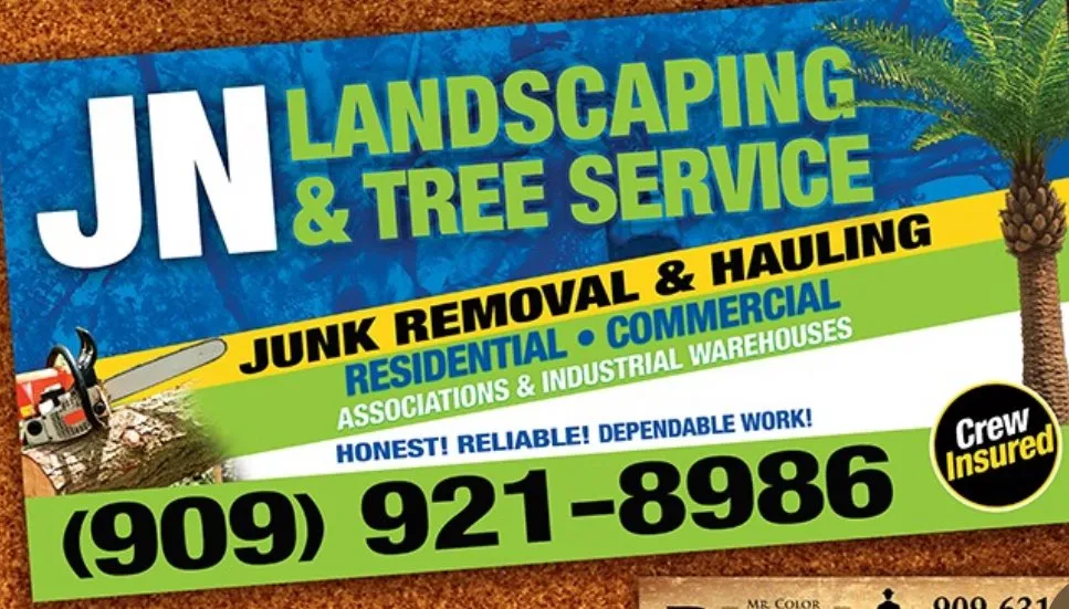 Local garden landscaping in Fontana, CA by JN Landscaping & Tree Service