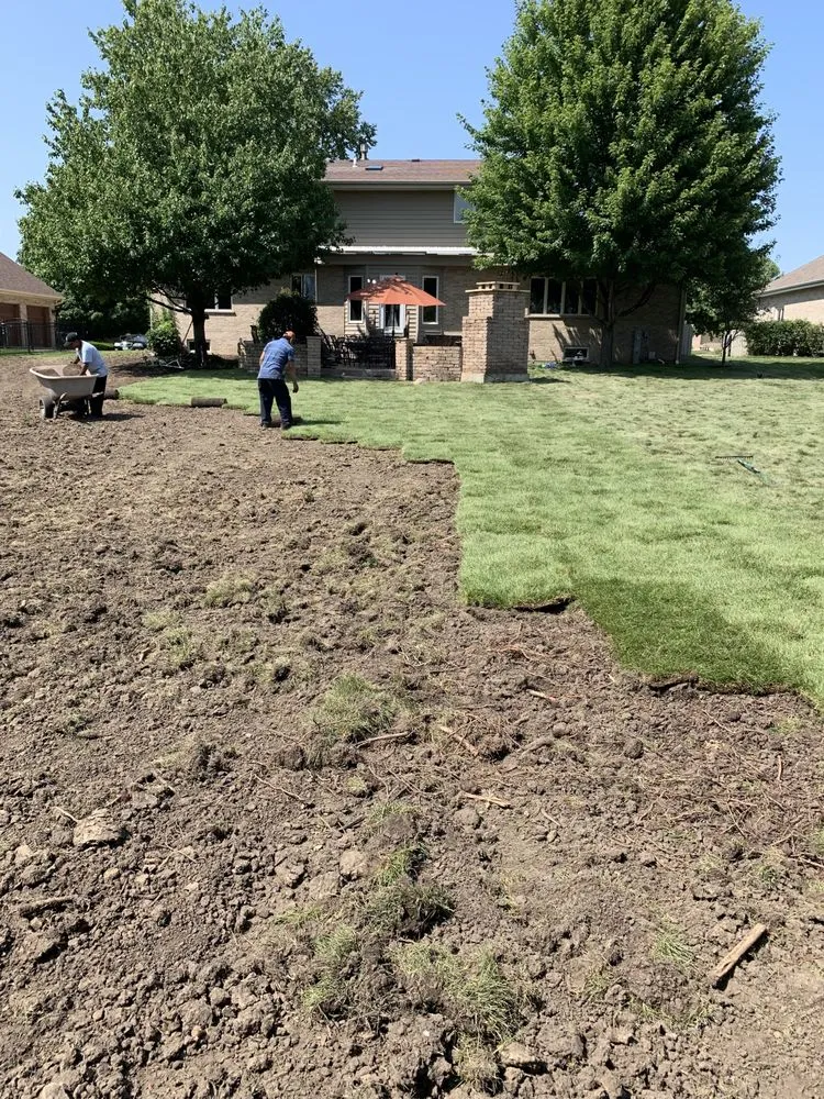 Professional lawn care service for residential properties across Lemont, IL - JN Landscaping & Tree services