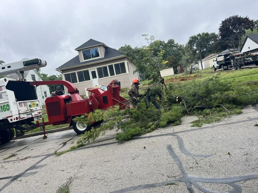 Professional lawn mowing service for homes across Lemont, IL - JN Landscaping & Tree services