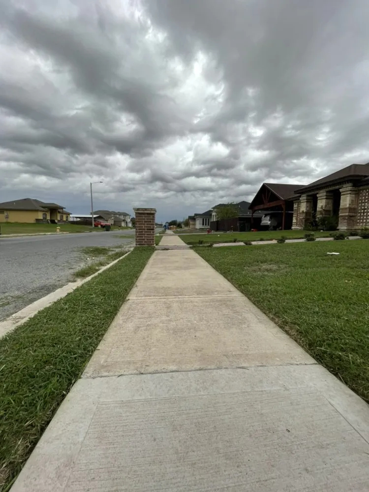 Custom landscape installation for residential properties in Weslaco, TX by JN Lawn Service