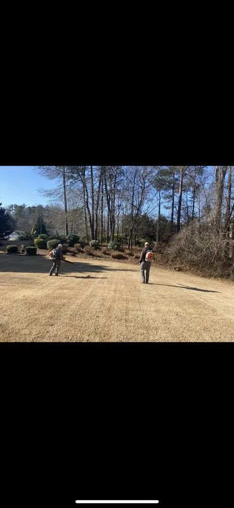 Custom yard cleanup service for homes across Hiram, GA - JNH Architectural Landscaping