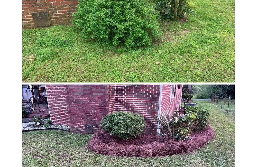 Professional yard maintenance for beautiful yards in Hiram, GA by JNH Architectural Landscaping