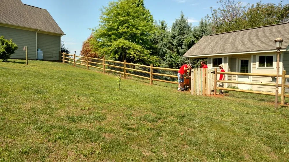 Custom yard maintenance for homes in Maiden, NC by JnJ Services