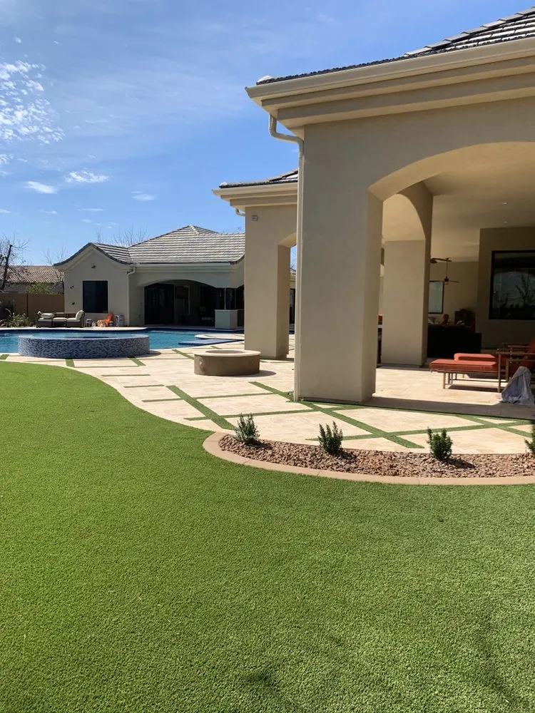 Affordable yard maintenance for homes in Gilbert, AZ by JNK Landscaping and Pools