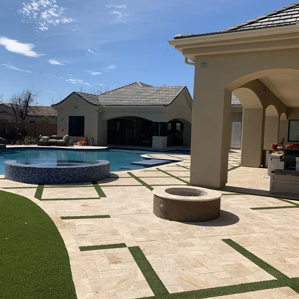 Professional residential landscaping in Gilbert, AZ by JNK Landscaping and Pools