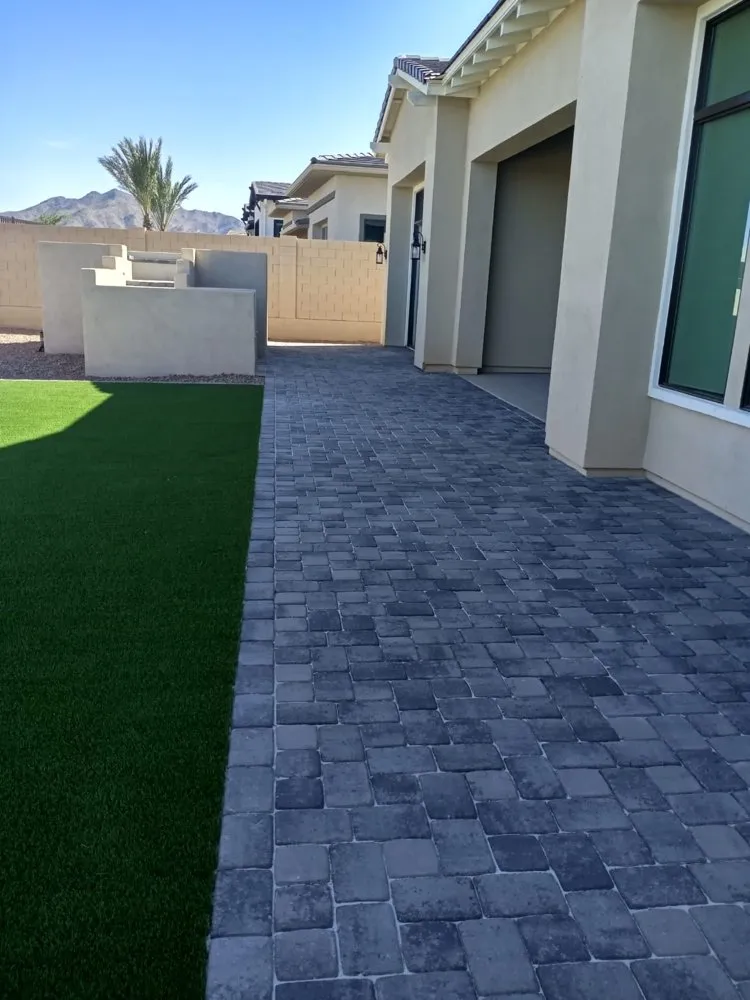 Custom garden landscaping for outdoor upgrades in Gilbert, AZ by JNK Landscaping and Pools