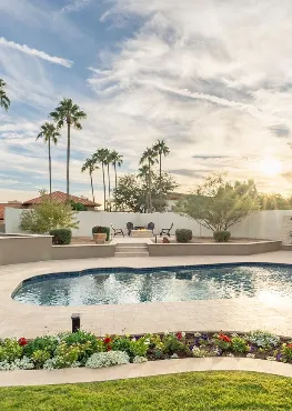 Reliable yard cleanup service for homes across Gilbert, AZ - JNK Landscaping and Pools