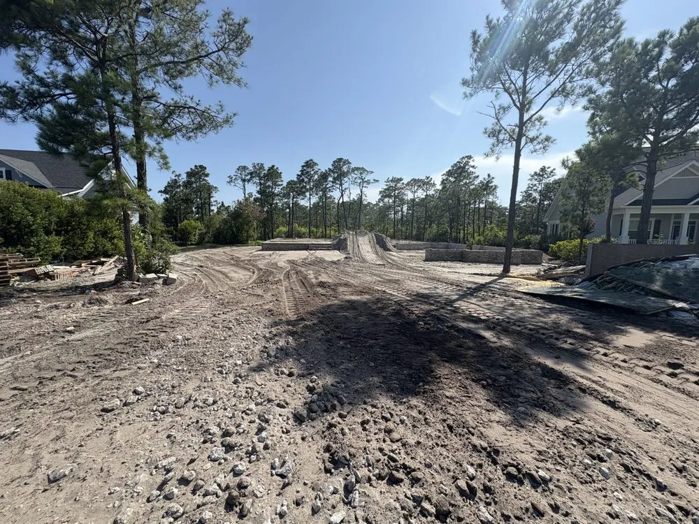 Custom landscape installation for beautiful yards across Shallotte, NC - JNR Enterprises