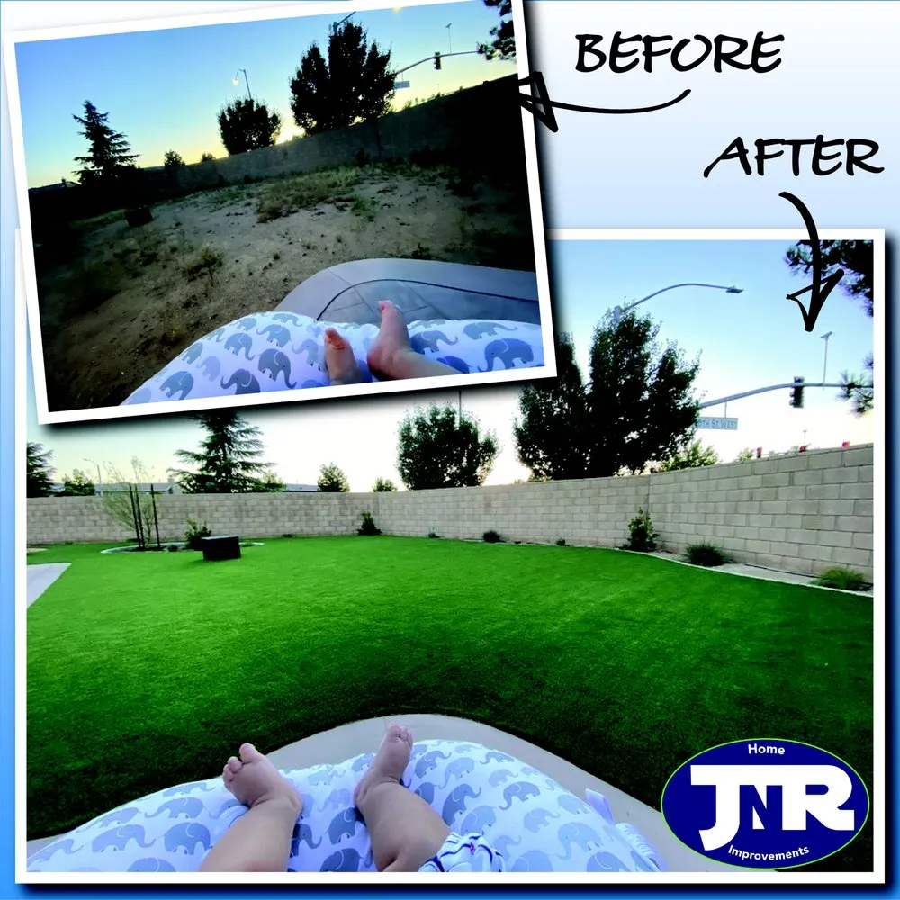 Professional outdoor landscaping for beautiful yards in Canyon Country, CA by JNR Home Improvements