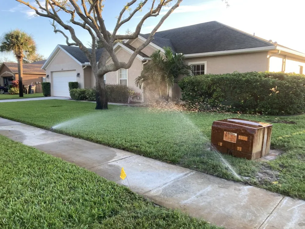 Trusted lawn mowing service for outdoor upgrades in Titusville, FL by JNS Lawn Sprinkler Systems