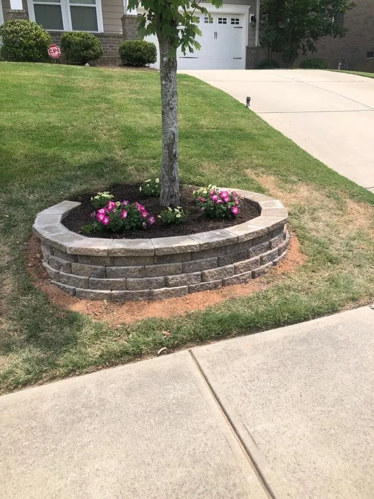 Affordable landscaping services with custom design in Charlotte, NC by JNV Landscaping