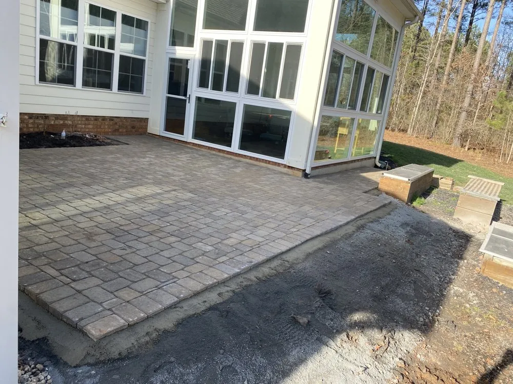 Custom landscaping services for year-round maintenance in Charlotte, NC by JNV Landscaping