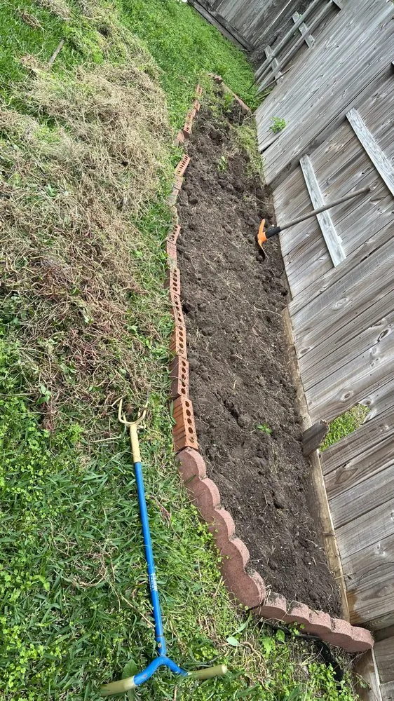 Local landscape design with custom design in League City, TX by Joaquin’s Olvera Lawn Service and Landscaping