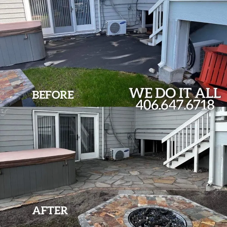 Reliable lawn mowing service for residential properties across Bigfork, MT - Joe & Kai