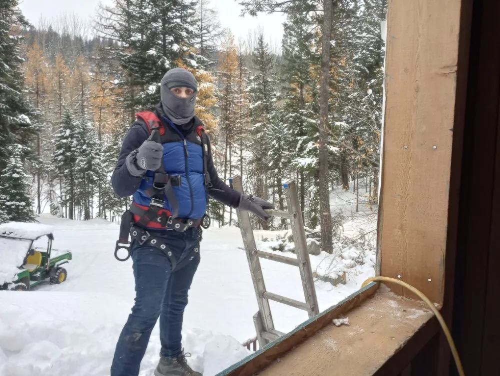 Local yard cleanup service in Bigfork, MT by Joe & Kai