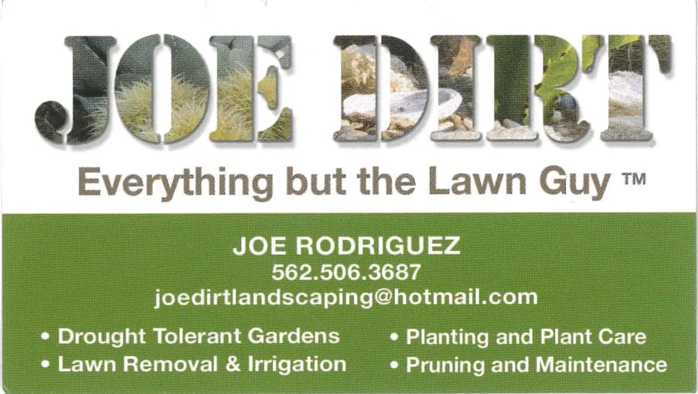 Local garden landscaping near you in Long Beach, CA by Joe Dirt Landscaping