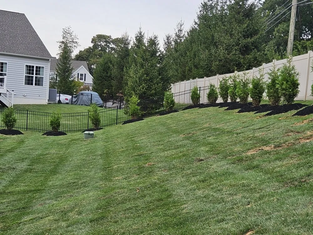 Professional landscape installation for residential properties in Lincoln University, PA by Joe Dirt Landworks