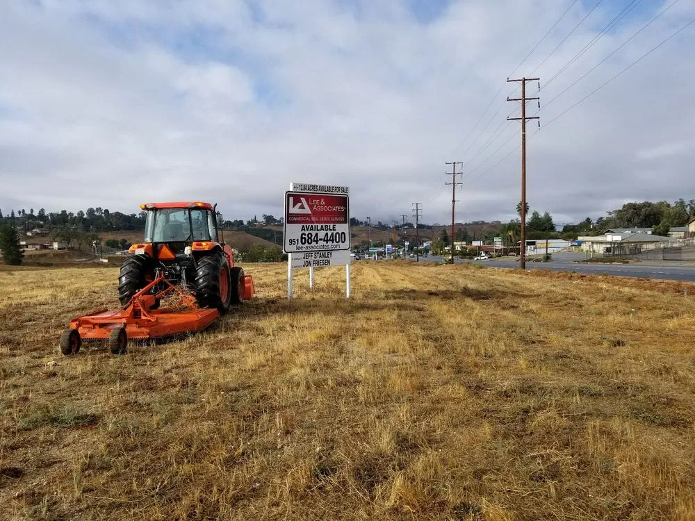 Professional outdoor landscaping near you in Yucaipa, CA by Joe Dirt Tractor Service
