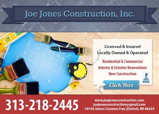 Joe Jones Construction Logo