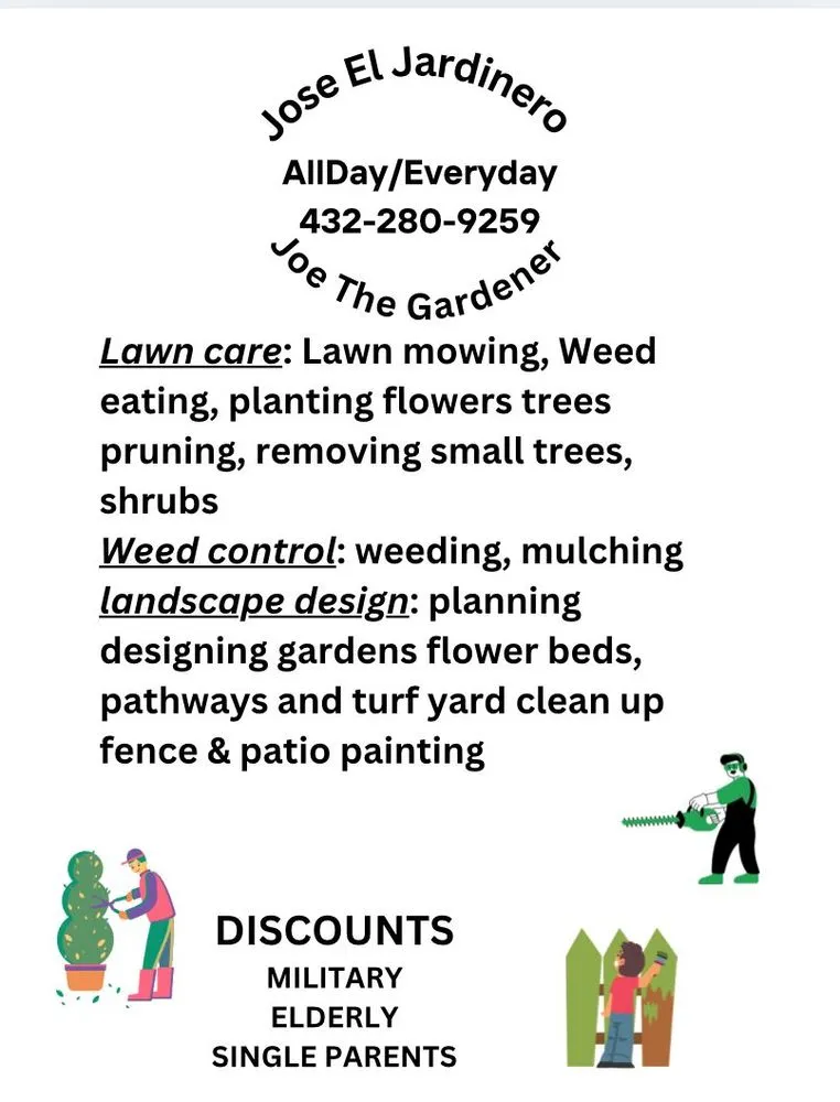 Local outdoor landscaping in Odessa, TX by Joe The Gardner