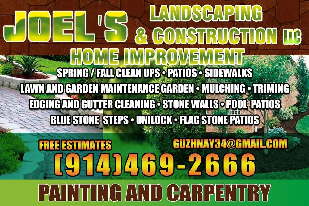 Trusted residential landscaping for beautiful yards across Ossining, NY - Joel's Lanscaping and Construction