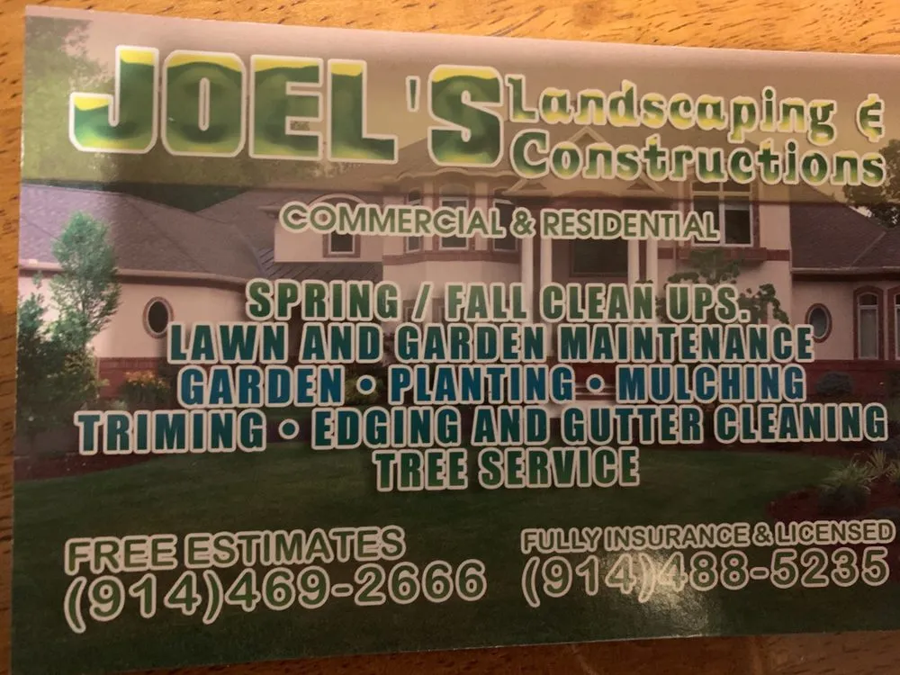 Affordable landscape design experts serving Ossining, NY - Joel's Lanscaping and Construction