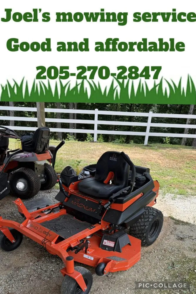 Reliable lawn mowing service in Fayette, AL by Joel’s Mowing